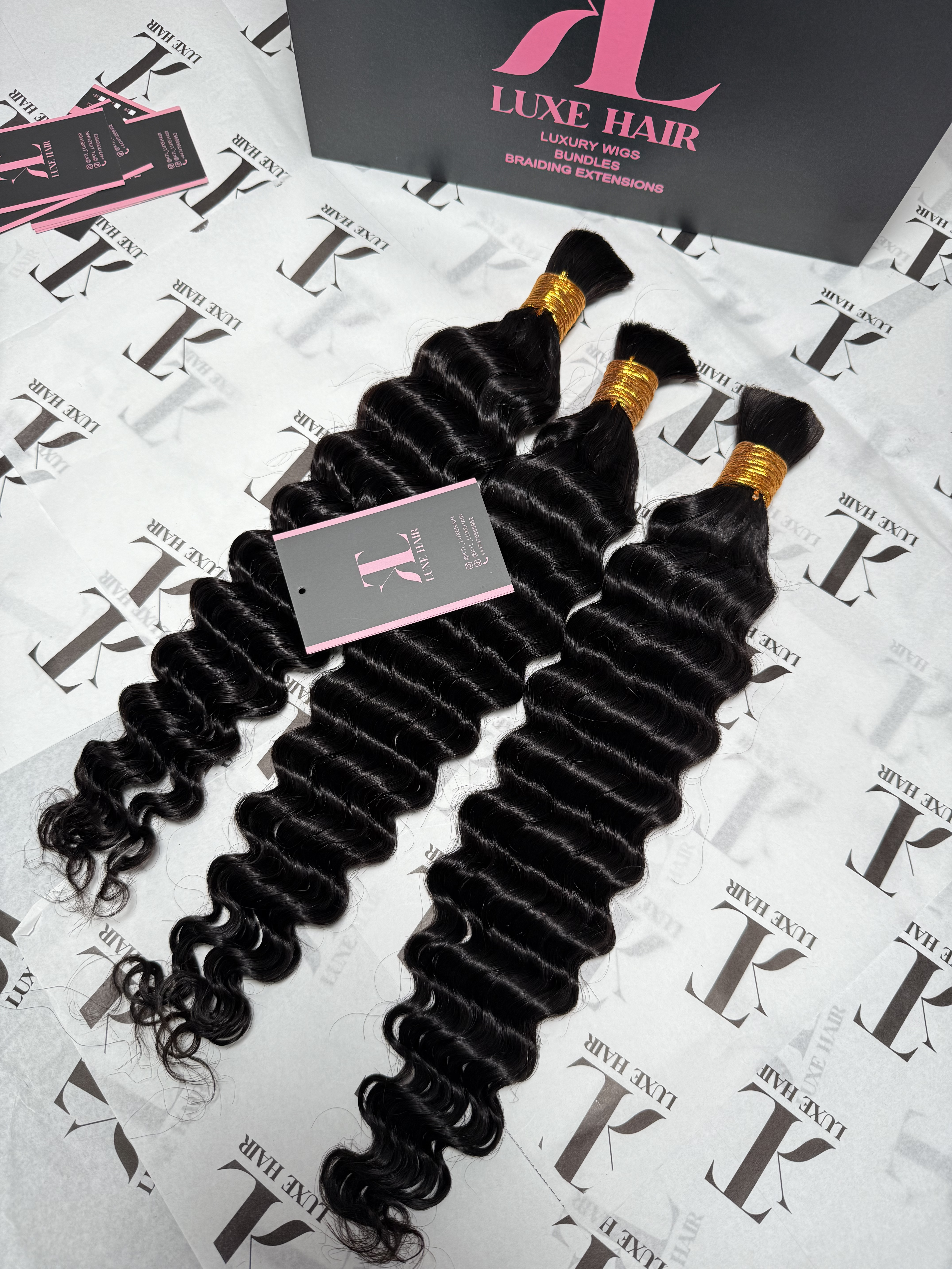 Braiding Extensions from KTLLUXEHAIR