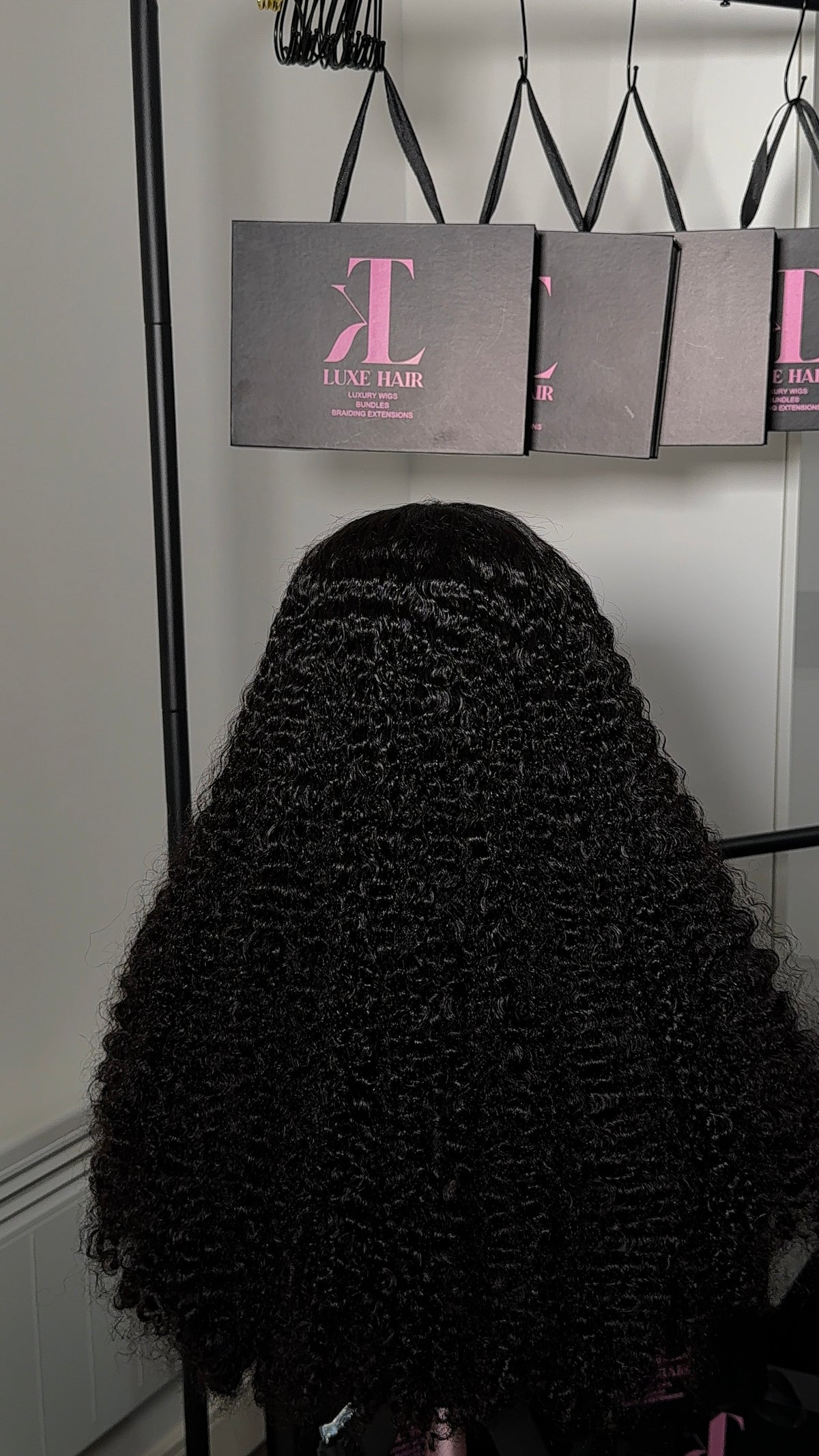 luxury burnmese curls wig