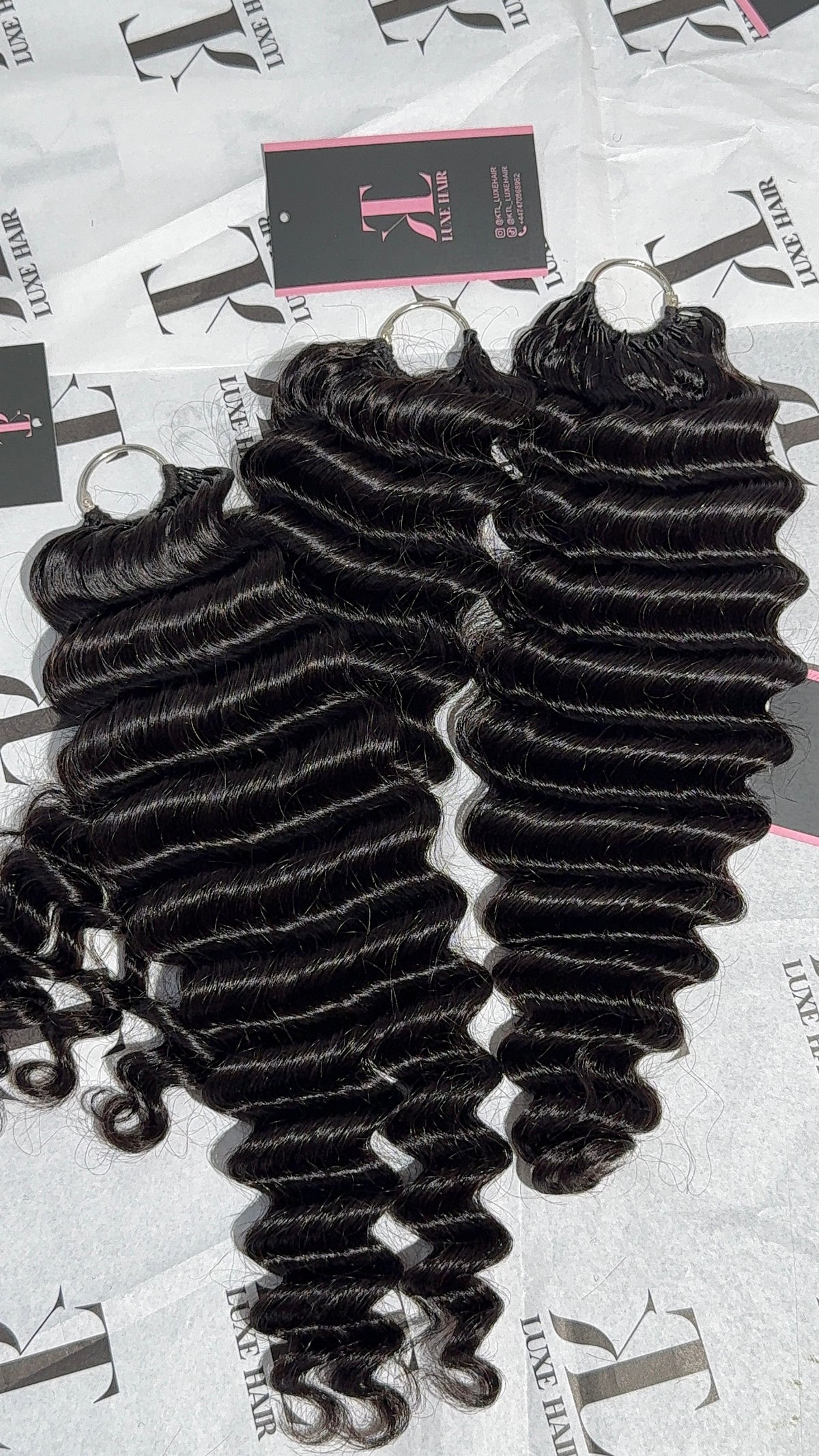 Miracle knots: Deep Wave Crochet Extension