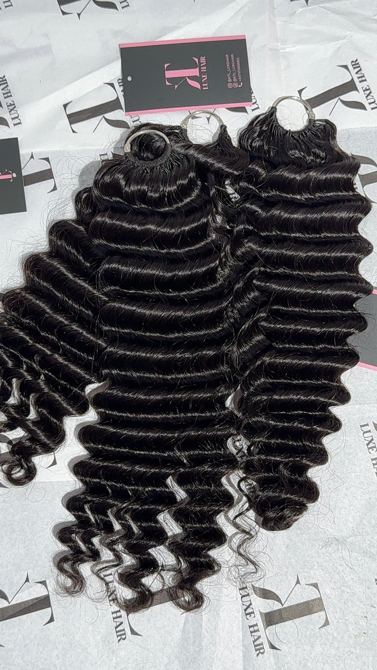 Miracle knots: Deep Wave Crochet Extension