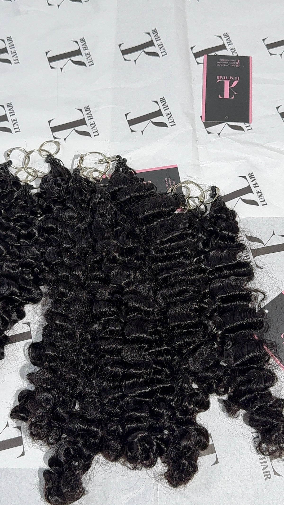 Miracle knots; Burmese curls crochet