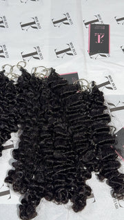 Miracle knots; Burmese curls crochet