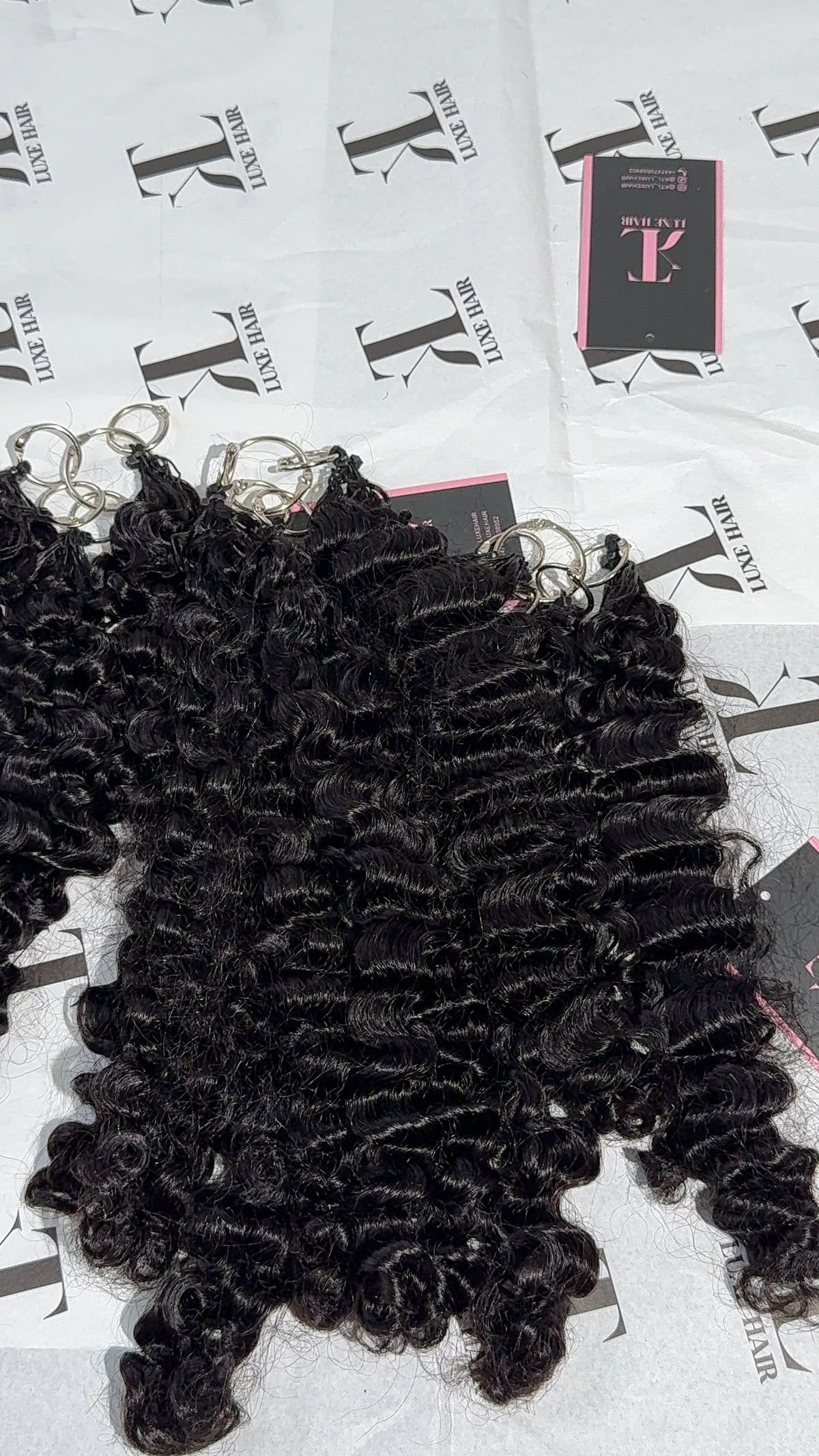 Miracle knots; Burmese curls crochet
