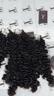 Miracle knots; Burmese curls crochet