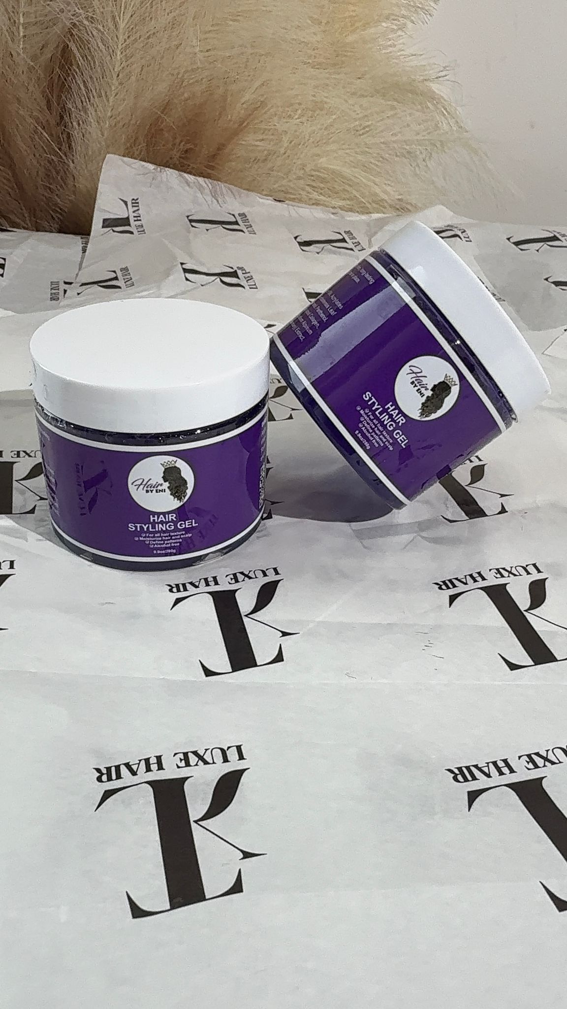Hair styling gel