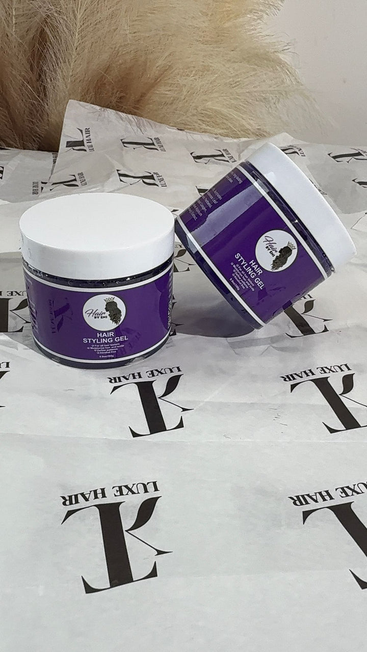 Hair styling gel