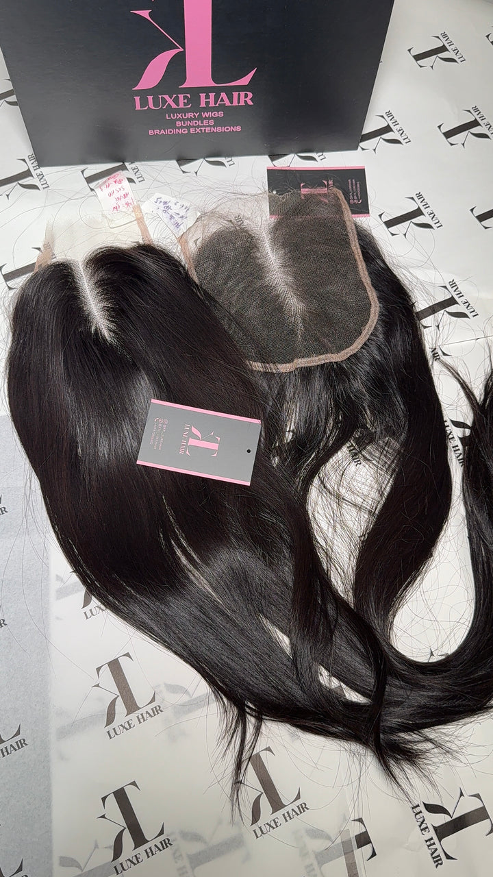 Bone straight and body wave  Hd lace  closure and frontal