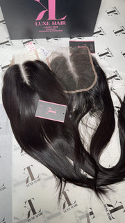 Bone straight and body wave  Hd lace  closure and frontal