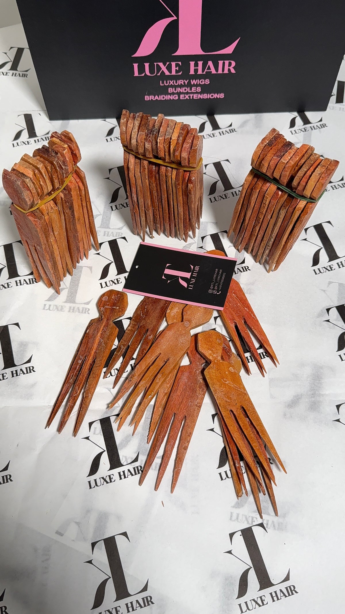 Hair parting comb