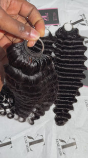 Miracle knots: Deep Wave Crochet Extension
